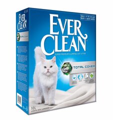 Наполнители для котов EverClean Total Cover, 10 л цена и информация | Наполнители для туалета | 220.lv