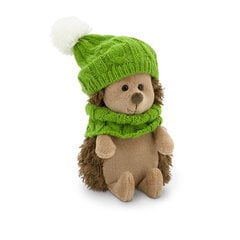Ezītis Adatiņš ar zaļas krāsas cepurītē (15cm) cena un informācija | Mīkstās (plīša) rotaļlietas | 220.lv