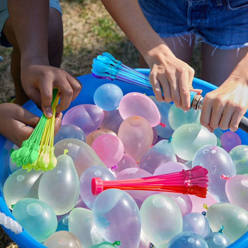 ZURU BUNCH O BALLOONS Neona balonu saišķis, 3-paka цена и информация | Ūdens, smilšu un pludmales rotaļlietas | 220.lv