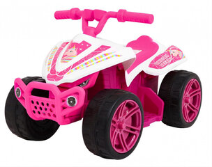 Bērnu kvadricikls "Little Monster", rozā cena un informācija | Bērnu elektroauto | 220.lv