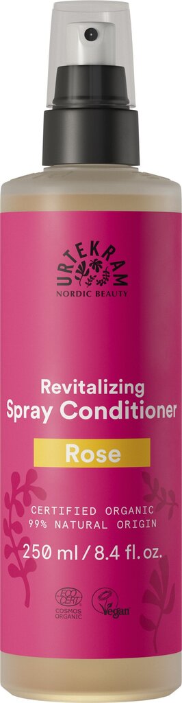 Kondicionieris Urtekram Spray Pink, 250 ml cena un informācija | Matu uzlabošanai | 220.lv