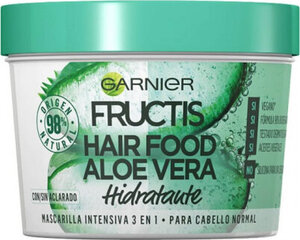 Matu Maska Fructis Hair Food Garnier (390 ml) Alveju (390 ml) cena un informācija | Matu uzlabošanai | 220.lv