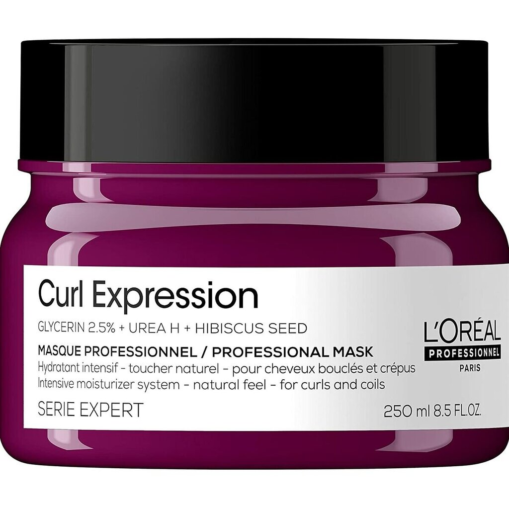 Mitrinoša maska L'Oreal Professionnel Paris Curl Expression (250 ml) cena un informācija | Matu uzlabošanai | 220.lv