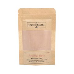 Sarkanais māls The Organic Republic (75 g) цена и информация | Средства для укрепления волос | 220.lv