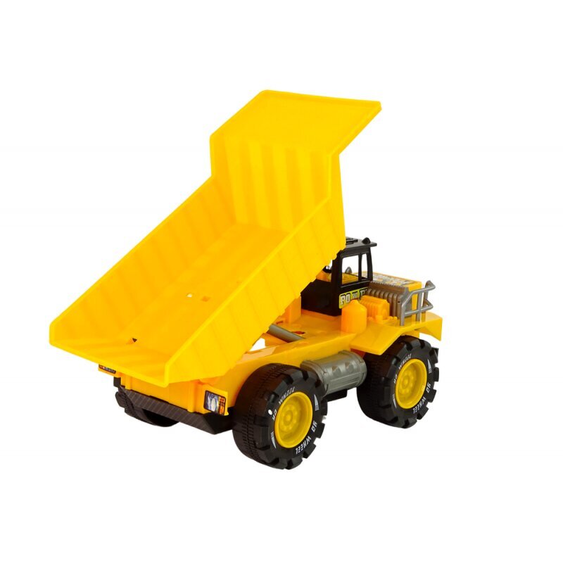 Lean Toys kravas automašīna, dzeltena cena un informācija | Rotaļlietas zēniem | 220.lv