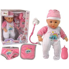 Baby Doll Rozā lelle ar skaņām, rozā цена и информация | Игрушки для девочек | 220.lv