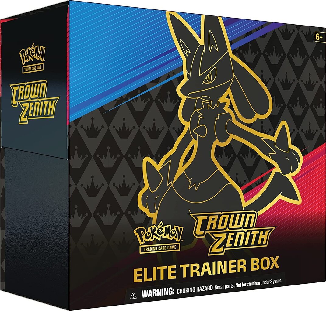 Galda spēle Pokemon TCG Crown Zenith Elite Trainer Box, EN цена и информация | Galda spēles | 220.lv