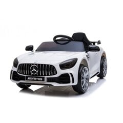 Vienvietīgs elektroauto Mercedes GTR, balts cena un informācija | Bērnu elektroauto | 220.lv
