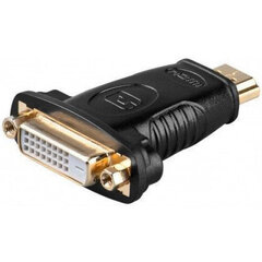 Переход HDMI(M)->DVI-D(F) цена и информация | Адаптеры и USB разветвители | 220.lv