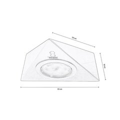 Комплект светильников для шкафов Trigon цена и информация | Монтируемые светильники, светодиодные панели | 220.lv