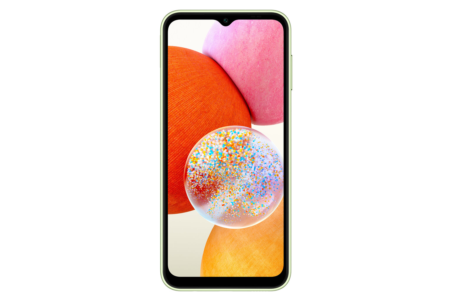 Samsung Galaxy A14 4G 4/128GB SM-A145RLGVEUE Light Green цена и информация | Mobilie telefoni | 220.lv