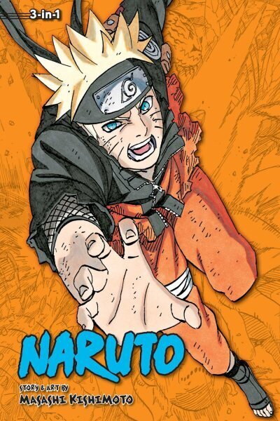 Naruto (3-in-1 Edition), Vol. 23: Includes Vols. 67, 68 & 69 cena un informācija | Komiksi | 220.lv