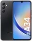 Samsung Galaxy A34 5G 6/128GB SM-A346BZKAEUE Black цена и информация | Mobilie telefoni | 220.lv