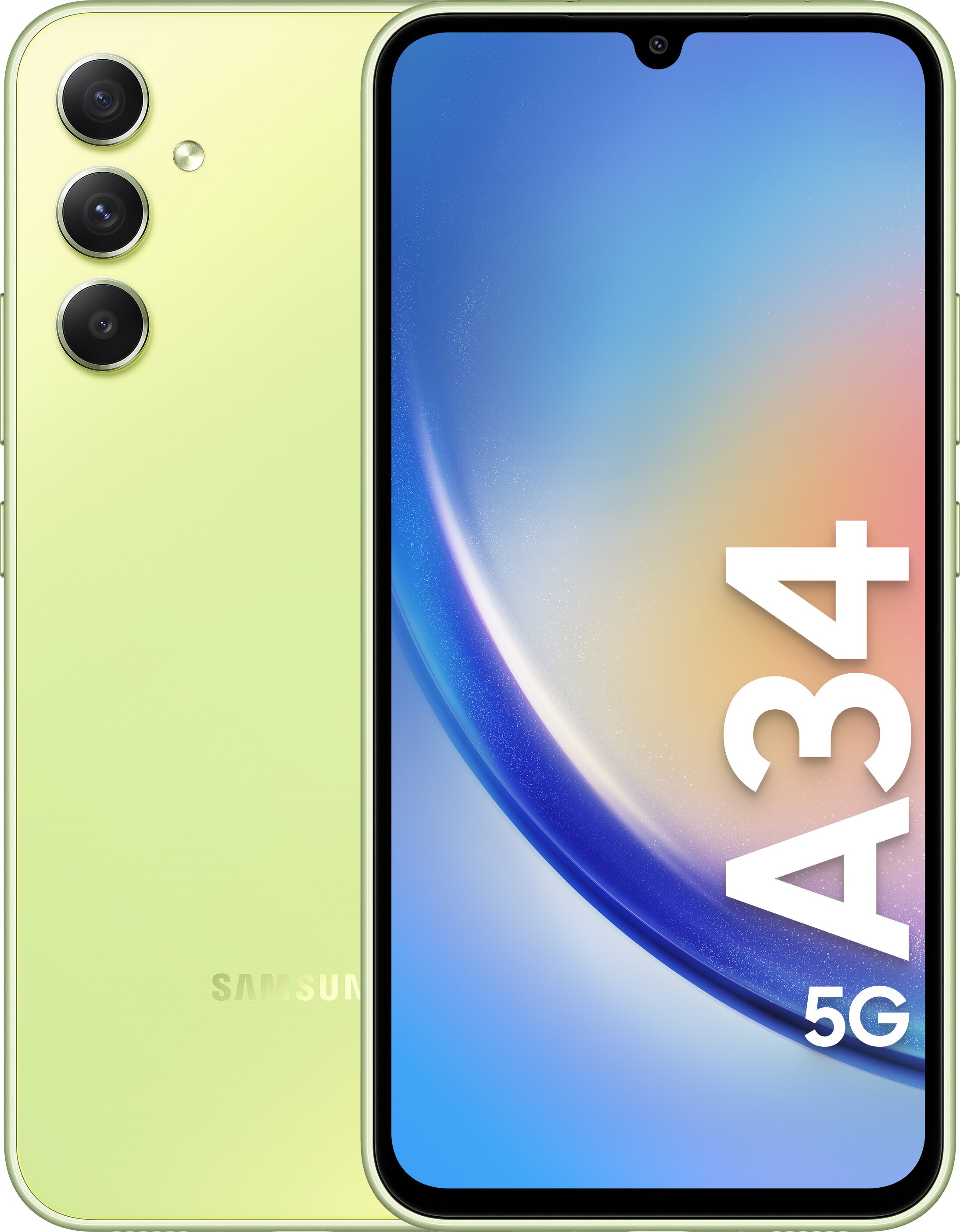 Телефон Samsung Galaxy A34 5G 6/128GB Light Green SM-A346BLGAEUE цена |  220.lv