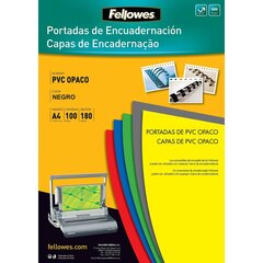 обложка Fellowes 100 штук Связывание Чёрный A4 цена и информация | Канцелярия | 220.lv