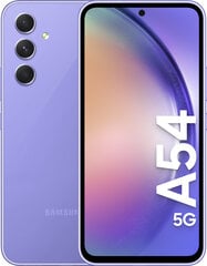 Samsung Galaxy A54 5G 8/128GB Light Violet SM-A546BLVCEUE цена и информация | Мобильные телефоны | 220.lv