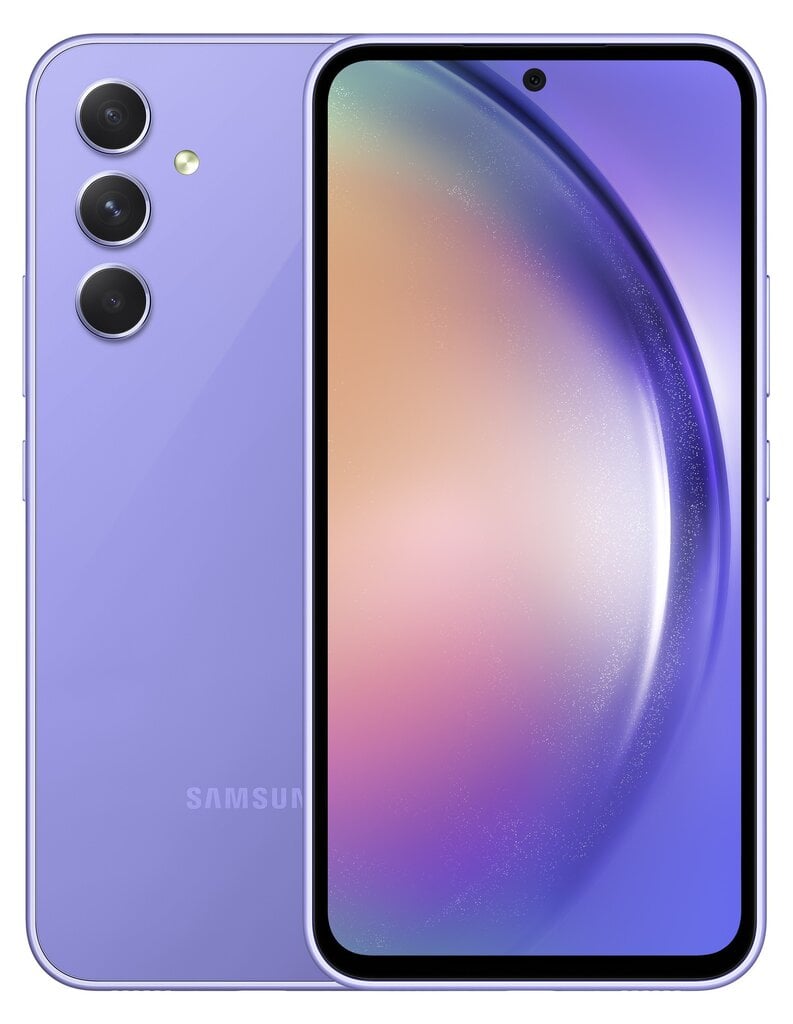 Samsung Galaxy A54 5G 8/128GB SM-A546BLVCEUE Light Violet цена и информация | Mobilie telefoni | 220.lv