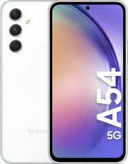 Samsung Galaxy A54 5G 8/128GB White SM-A546BZWCEUE cena un informācija | Mobilie telefoni | 220.lv