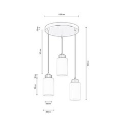 Piekaramā lampa Bosco цена и информация | Люстры | 220.lv