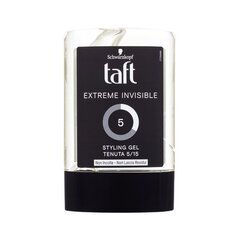 Schwarzkopf Professional Taft Men Extreme Invisible Gel - Matu želeja, 300 ml cena un informācija | Matu veidošanas līdzekļi | 220.lv