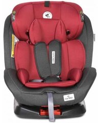 Lorelli Autokrēsliņš Lyra, su IsoFix, 0-36 kg, black/red cena un informācija | Autokrēsliņi | 220.lv