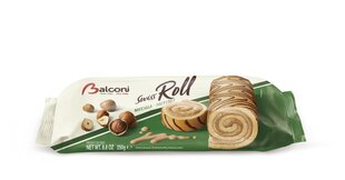 Рулет Balconi с ореховым кремом (25%), 250г цена и информация | Сладости | 220.lv