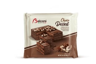 Šokolādes deserts "Balconi" 400g cena un informācija | Saldumi | 220.lv