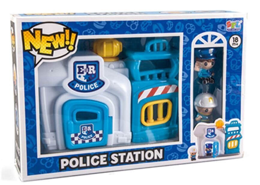 Rotaļu policijas iecirknis ar minifigūrām cena un informācija | Rotaļlietas zēniem | 220.lv