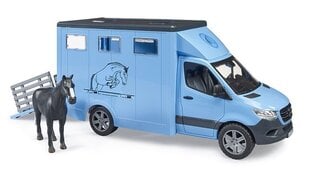 Коневоз Bruder MB Sprinter, с лошадью 02674 цена и информация | Конструктор автомобилей игрушки для мальчиков | 220.lv