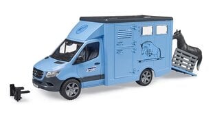Коневоз Bruder MB Sprinter, с лошадью 02674 цена и информация | Конструктор автомобилей игрушки для мальчиков | 220.lv