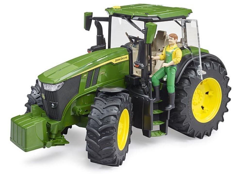 Traktors Bruder John Deere 7R 350, 03150 cena un informācija | Rotaļlietas zēniem | 220.lv