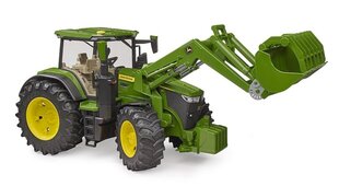 Traktors ar frontālo iekrāvēju Bruder 03151 John Deere 7R 350 цена и информация | Игрушки для мальчиков | 220.lv