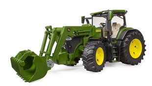 Traktors ar frontālo iekrāvēju Bruder 03151 John Deere 7R 350 cena un informācija | Rotaļlietas zēniem | 220.lv