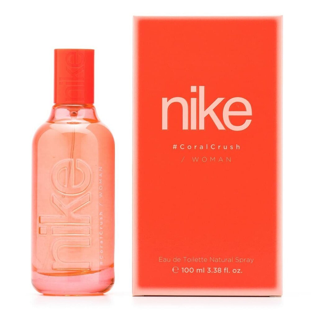 Tualetes ūdens sievietēm Nike Coral Crush Woman EDT 1 (100 ml) cena un informācija | Sieviešu smaržas | 220.lv