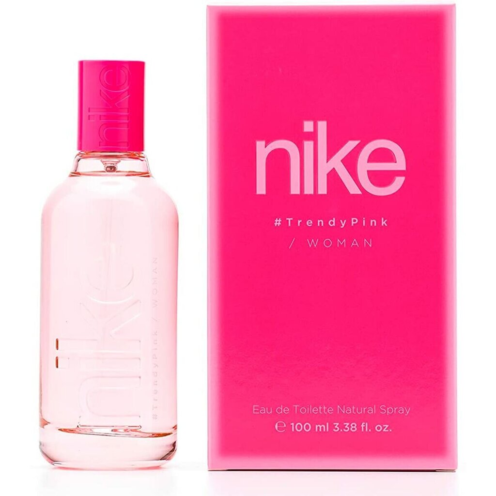 Tualetes ūdens sievietēm Nike Trendy Pink Woman EDT (100 ml) cena un informācija | Sieviešu smaržas | 220.lv