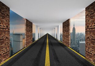 Consalnet Фотообои флизелиновые New York 3D 312 x 219 cm 10002VEXXL цена и информация | Фотообои | 220.lv