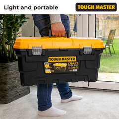 Instrumentu kaste 58 x 32 x 30cm . UK BRAND TOUGH MASTER UPT-4032 cena un informācija | Instrumentu kastes | 220.lv