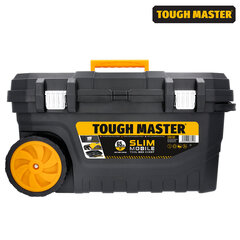 Instrumentu kaste uz riteņiem 650 x 400 x 350 mm UK BRAND TOUGH MASTER TM-UPT-4024 cena un informācija | Instrumentu kastes | 220.lv