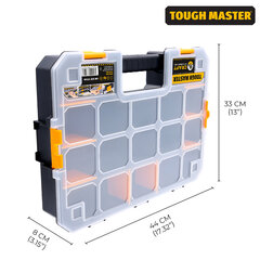 Ящик для инструментов - органайзер Tough Master TM-UPT-5022, 440 x 327 x 75 мм цена и информация | Ящики для инструментов | 220.lv