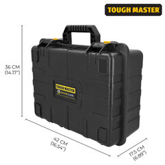 Instrumentu kaste triecienizturīga, hermētiska UK BRAND TOUGH MASTER TM-UPT-400S cena un informācija | Instrumentu kastes | 220.lv