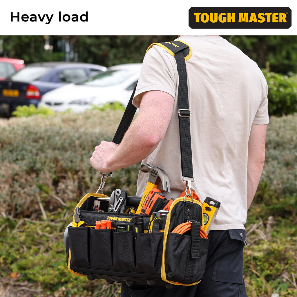 Instrumentu soma, kaste 41 x 17,5 x 26 cm UK BRAND TOUGH MASTER TM-TB0116 цена и информация | Instrumentu kastes | 220.lv