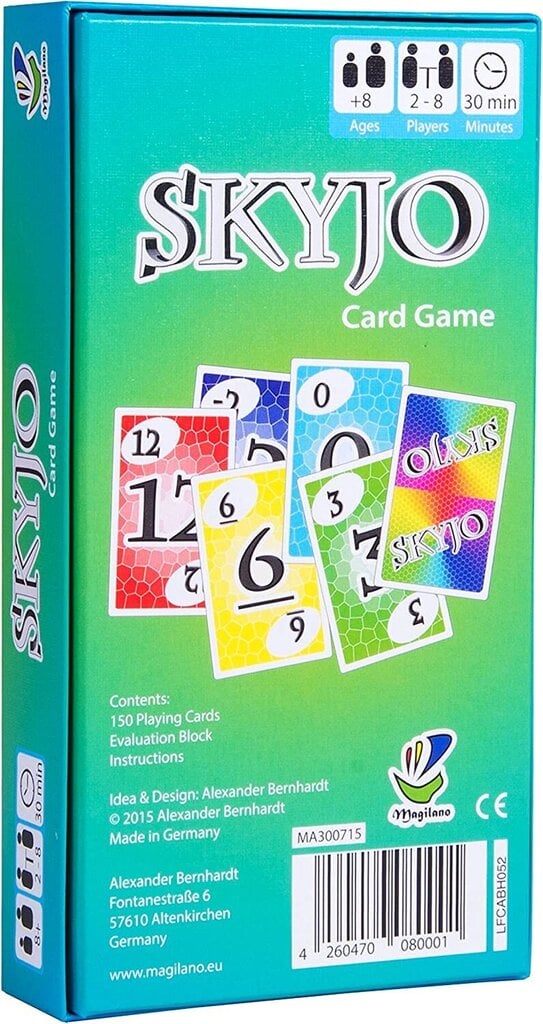 Galda spēle Skyjo цена и информация | Galda spēles | 220.lv