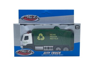 MSZ Miniatūrais modelis Volvo Garbage Truck, izmērs 1:72 cena un informācija | Rotaļlietas zēniem | 220.lv