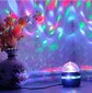 Mini burvju led bumbas nakts gaisma - gaismas projektors, melns cena un informācija | Lampas bērnu istabai | 220.lv