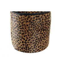 Durvju aizdare DKD Home Decor Leoparda Āda (19 x 19 x 19 cm) cena un informācija | Interjera priekšmeti | 220.lv