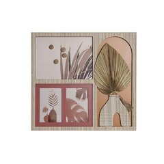 Foto rāmis DKD Home Decor Dabisks Daudzkrāsains Koks MDF Boho (43 x 1,2 x 40 cm) cena un informācija | Foto rāmji, foto albumi | 220.lv