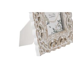 Фото рамка DKD Home Decor Стеклянный Белый Деревянный MDF Shabby Chic (20 x 1,5 x 25 cm) цена и информация | Рамки, фотоальбомы | 220.lv