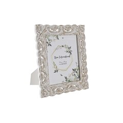 Фото рамка DKD Home Decor Стеклянный Белый Деревянный MDF Shabby Chic (30 x 1,5 x 35 cm) цена и информация | Рамки, фотоальбомы | 220.lv