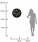 Sienas pulkstenis Pārnesumi Liels izmērs Industrijski (Ø 60 cm) цена и информация | Pulksteņi | 220.lv