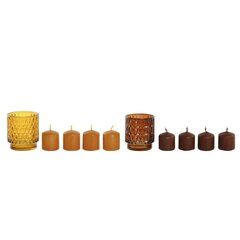 Набор свечей DKD Home Decor (2 штуки) (36 г) цена и информация | Подсвечники, свечи | 220.lv
